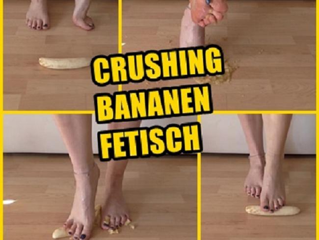 Crushing Bananen Fetisch