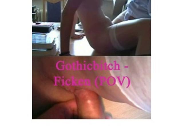 Gothicbitch - Ficken (POV)