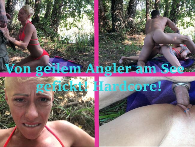 Outdoorfick im Angelparadies!