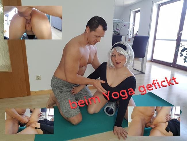 beim Yoga gefickt ( mit sehr geilen Nahaufnahmen ) Teil1