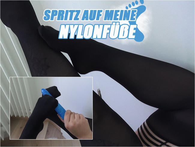 SPRITZ AUF MEINE NYLON FÜßE - DIRTY TALK  |  EVA HEAVEN