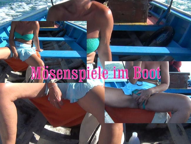 Moesenspiele im Boot