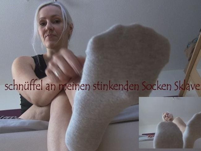 schnüffel an meinen stinkenden Socken