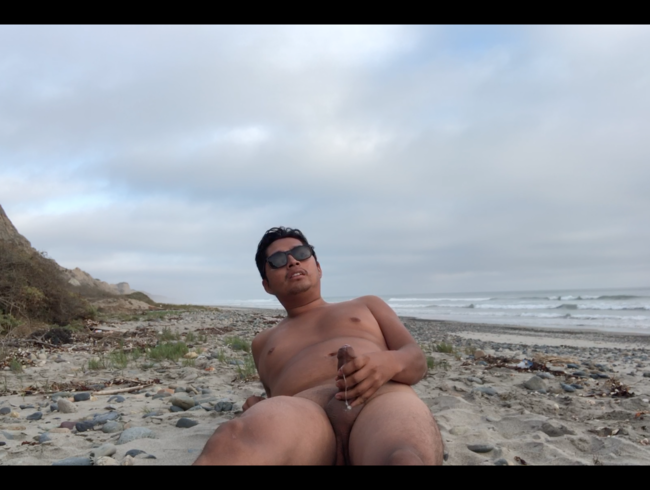 Jacking Off At The Nude Beach