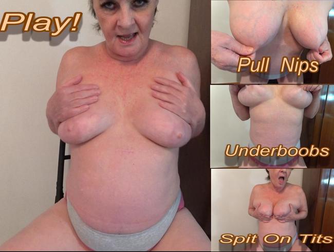 Titty Play Pull, Spit, Shake, Under Boob