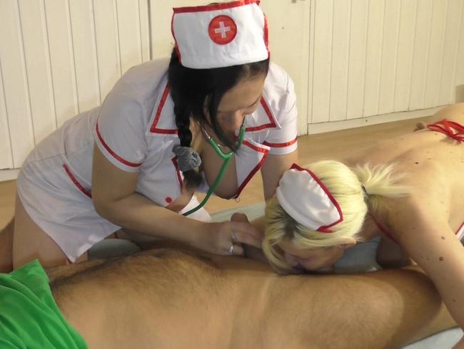 Zwei geile Krankenschwestern