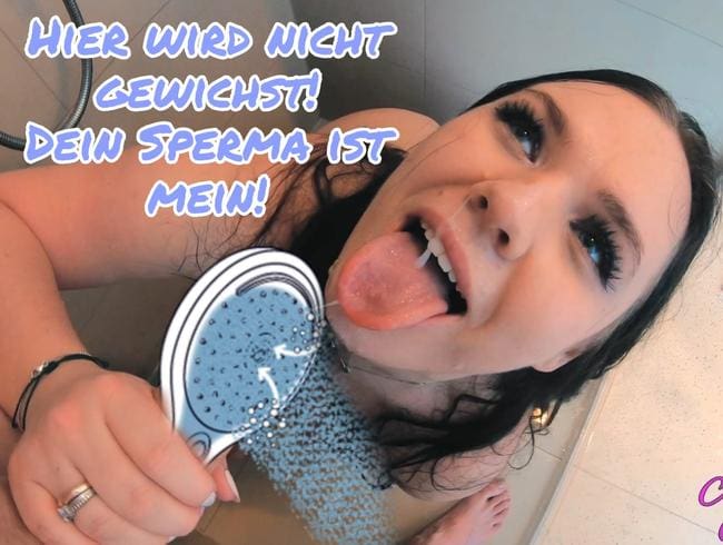 Hier wird nicht gewichst! Dein Sperma ist mein!!